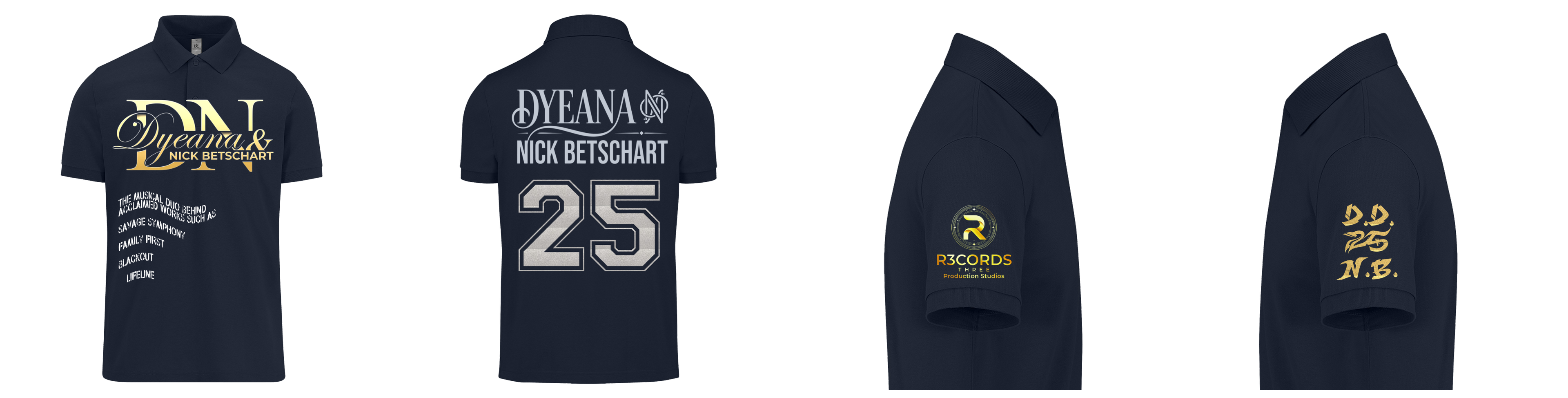 Premium Polo Herren - Nick Betschart & Dyeana